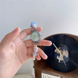 Đồng Hồ Nữ Vòng Tay Hạt Pastel Dễ Thương ĐH51