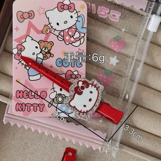 Kẹp tóc xước hello Kitty dài cute ( Hàng Giá Tận xưởng )