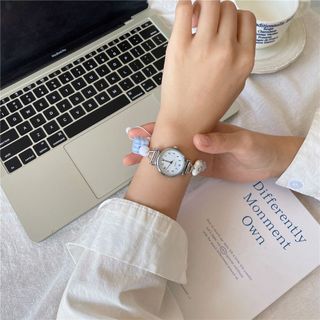 Đồng Hồ Nữ Vòng Tay Hạt Pastel Dễ Thương ĐH51