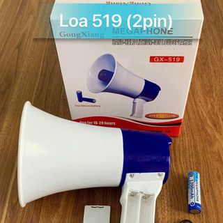 LOA PHÓNG THANH BLUETOOTH 2 Pin GONGXIANG GX-519