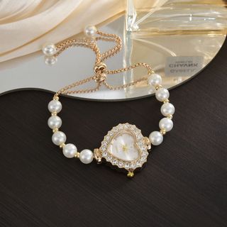 Đồng Hồ Nữ Đính Đá Trái Tim Sang Trọng ĐH56