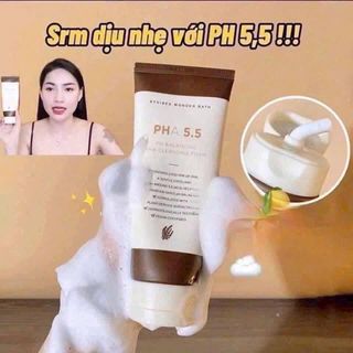 Sữa rửa mặt thuần chay PHA 5.5 130ml