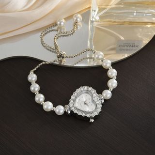 Đồng Hồ Nữ Đính Đá Trái Tim Sang Trọng ĐH56