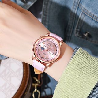 Đồng Hồ Nữ Geneva Classic Dây Da Thời Trang ĐH45