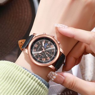 Đồng Hồ Nữ Geneva Classic Dây Da Thời Trang ĐH45
