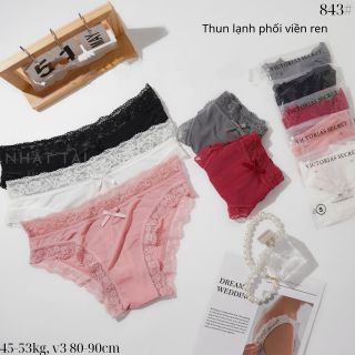Thun lạnh phối viền ren