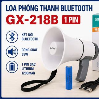 LOA PHÓNG THANH BLUETOOTH 1 Pin GONGXIANG GX-218B