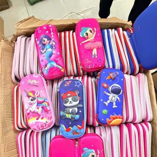 Hộp đựng bút 3d kéo cho bé