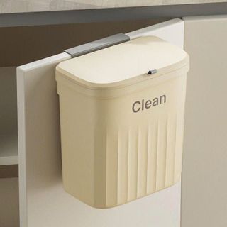 THÙNG RÁC TREO TƯỜNG CLEAN 12L CÓ NẮP (T48)