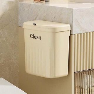 THÙNG RÁC TREO TƯỜNG CLEAN 12L CÓ NẮP (T48)
