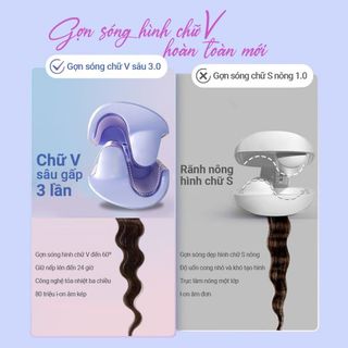 Máy uốn tóc kiểu Pháp Life360 LF-MUP23