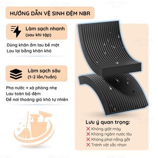 Tấm Thảm Tập Yoga Giữ Thăng Bằng, Chất Liệu NBR Đàn Hồi Cao - Độ Dày 4cm, Hỗ Trợ Tập Yoga Tại Nhà Dễ Dàng