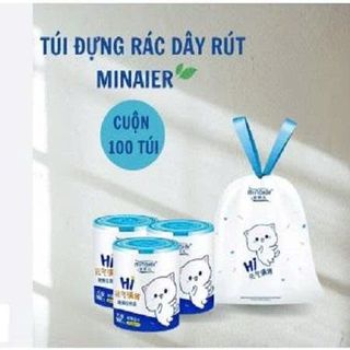 CUỘN 100 TÚI RÁC TỰ HỦY SINH HỌC MINAIER
