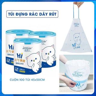 CUỘN 100 TÚI RÁC TỰ HỦY SINH HỌC MINAIER