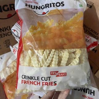 Khoai tây răng cưa Hungritos 1kg - Thùng 12kg