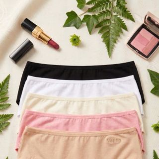 Quần lót nữ cotton trơn VATINA 051 thoáng khí hút ẩm chất liệu an toàn với cho phụ nữ