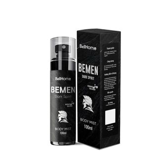 Body mist Bellhome Bemen Dark Spirit No19 100ml hương gỗ phương đông nam tính lưu hương