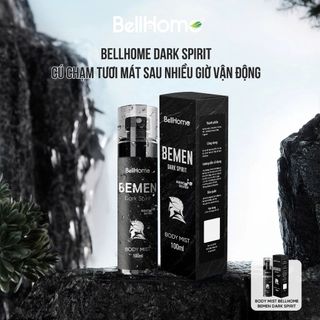 Body mist Bellhome Bemen Dark Spirit No19 100ml hương gỗ phương đông nam tính lưu hương