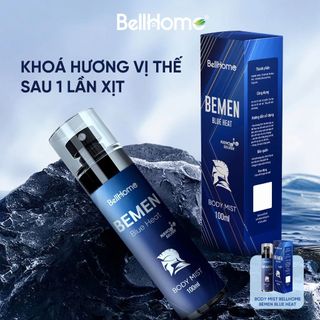 Body mist Bellhome Bemen Dark Spirit No19 100ml hương gỗ phương đông nam tính lưu hương