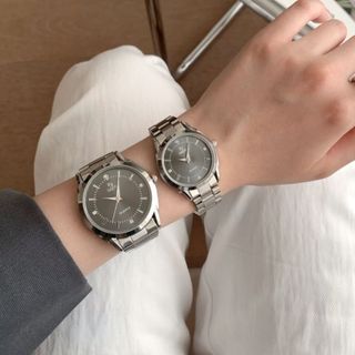 Đồng Hồ Nam Luxury Silver Minimalist ĐH42