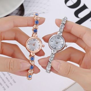 Đồng Hồ Nữ Đính Đá Trái Tim Sang Trọng ĐH52