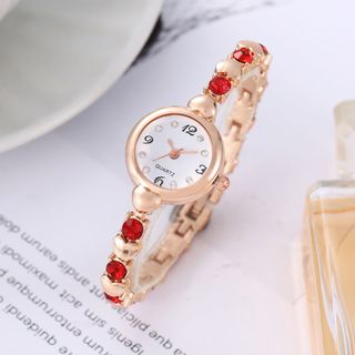 Đồng Hồ Nữ Đính Đá Trái Tim Sang Trọng ĐH52