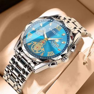 Đồng Hồ Nam KASRLUO Luxury Gold Silver ĐH40