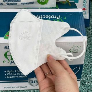 10 chiếc Khẩu Trang 5D An Tâm TRẮNG