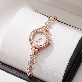Đồng Hồ Nữ Đính Đá Luxury Crystal Bracelet ĐH37