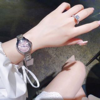 ĐỒNG HỒ NỮ CHÍNH HÃNG COMLORVEY THÉP MẶT HỒNG FULLBOX
