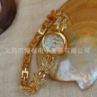 Đồng Hồ Nữ Dây Bướm Vàng Sang Trọng ĐH62