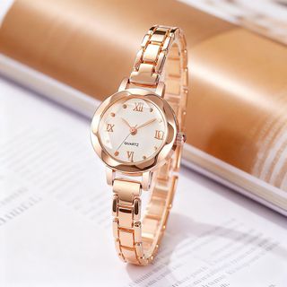 Đồng Hồ Nữ Quartz Dây Kim Loại Nhẹ Tay ĐH61