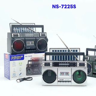 Radio năng lượng mặt trời kết hợp loa Bluetooth NS-7225S