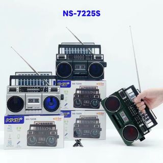 Radio năng lượng mặt trời kết hợp loa Bluetooth NS-7225S