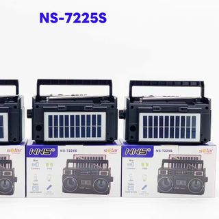 Radio năng lượng mặt trời kết hợp loa Bluetooth NS-7225S