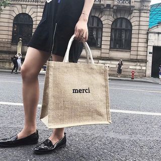 Túi du lịch Merci, đi biển, đi học, đi chơi sang chảnh