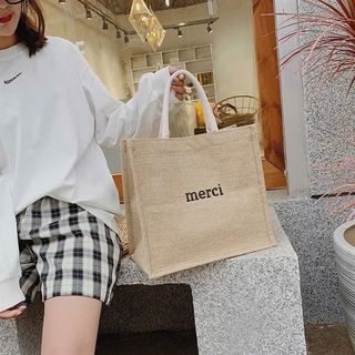 Túi du lịch Merci, đi biển, đi học, đi chơi sang chảnh