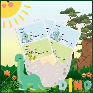 Nhãn vở Maple CUTE PET, COOL DINO 50 tập/ 1 lốc