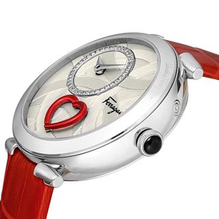 SALE ĐỒNG HỒ NỮ CAO CẤP SALVATHO COURE DÂY DA MẶT TRÁI TIM