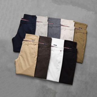 QUẦN KHAKY-TM NAM, co giãn.  Phom slim,đồng chất.