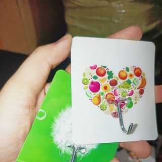 Móc 3D Dán Tường Siêu Dính Hoạ Tiết - Móc Dán Tường Chịu Lực Tốt