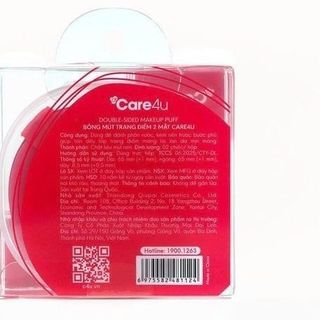 { SỈ } - Bông mút trang điểm 2 mặt Care4u