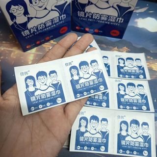 COMBO 100 MIẾNG GIẤY LAU KÍNH NANO DÙNG 1 LẦN, GIÚP LAU SẠCH BỤI