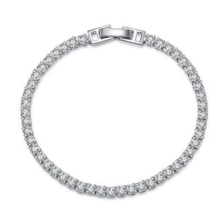 Vòng Tay Tennis Bạc Sang Chảnh – Phụ Kiện Thời Trang Nữ VT3