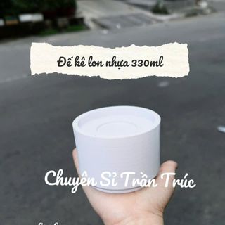 Đế kê lon nhựa 330ml ( dùng cho máy điện , máy dập tay)