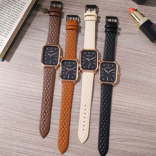 Đồng Hồ Nam Ourstart Classic – Dây Da Caro Sang Trọng ĐH64
