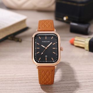 Đồng Hồ Nam Ourstart Classic – Dây Da Caro Sang Trọng ĐH64