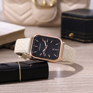 Đồng Hồ Nam Ourstart Classic – Dây Da Caro Sang Trọng ĐH64