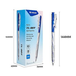 Bút bi Thiên Long TL-027 20 chiếc /1 hộp