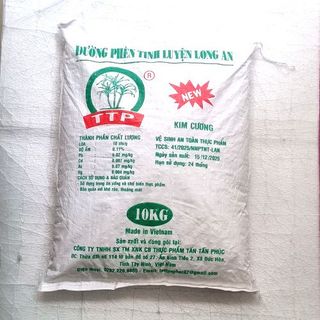 Đường phèn Hạt Kim Cương Long An bao 10kg